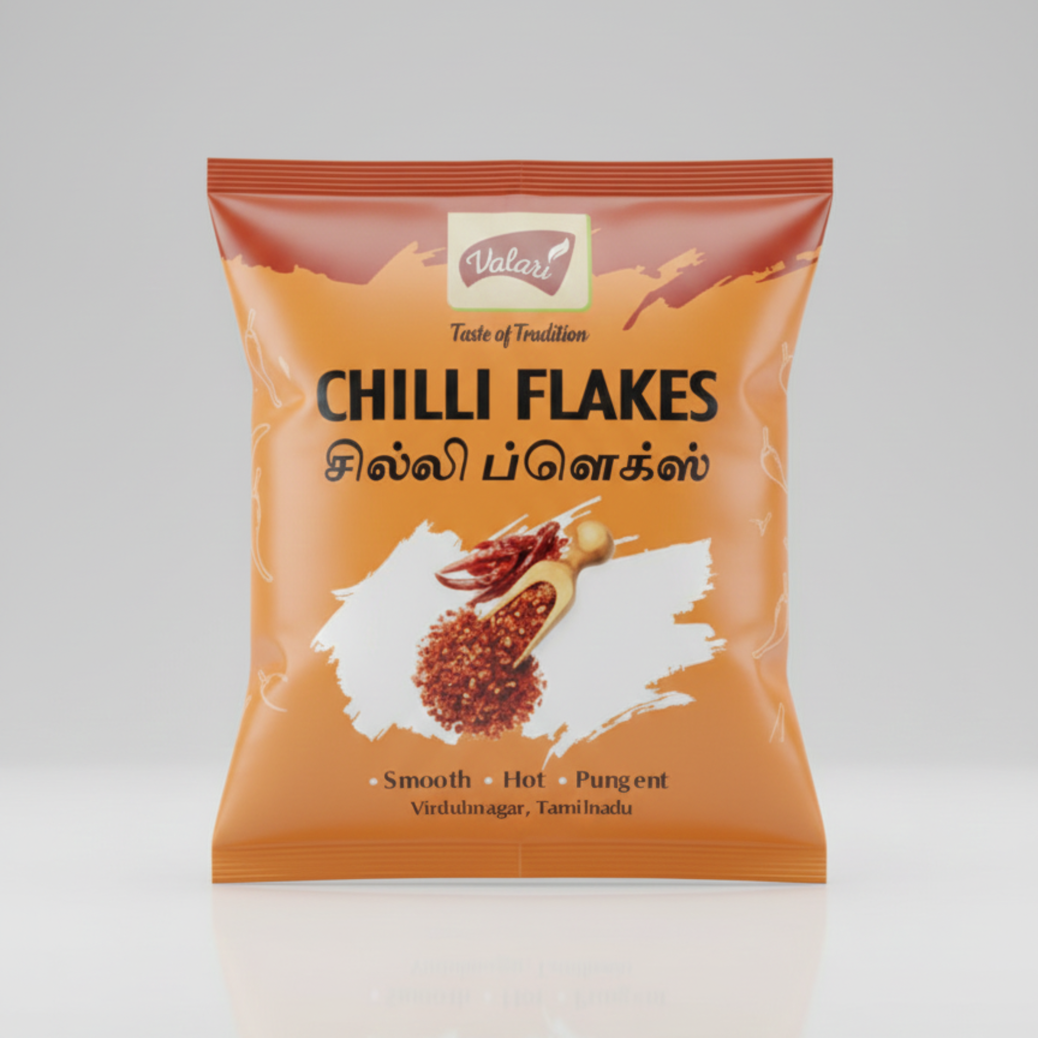 Valari Chilli Flakes Pack - 50g Seasonings for Italian Dishes, Red Chilli Flakes for Pasta, Pizza, Salads, Premium Sprinkler Seasoning, Italian Herbs and Spices
