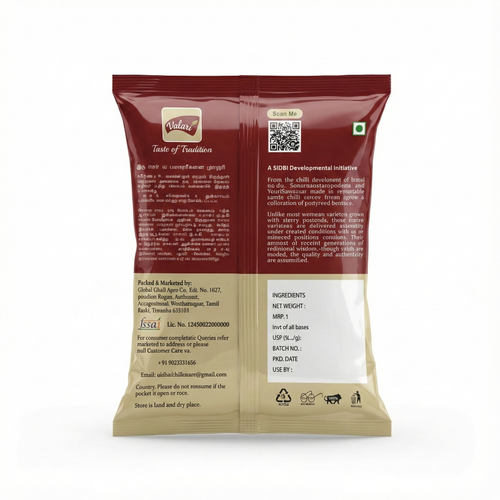 Samba Chilli | Natural Laal Mirch With Stem | Indian Spices | Sun-dried and Carefully Packed Red Whole Chilly