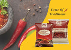 Samba Chilli Powder, Red Hot Chilli Powder with No Added Flavours and Colours